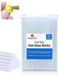 Full Size Hot Glue Sticks, 11.8" x 0.43" Clear Glue Gun Sticks | Perfect by SUNFATT