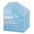 KINLINK 12x12 Plexiglass Sheets 1/8 inch Thick, 3mm Clear PET Plastic Sheet by KINLINK