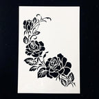 TIAMECH A4 Reusable Flower Stencil - Image 7