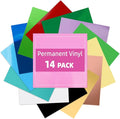 Lya Vinyl 14 Pack Glossy Permanent Vinyl Bundle by LyaVinyl
