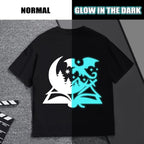 HTVVETUR Glow in The Dark HTV Heat Transfer Vinyl Roll 12 Inch by 10 Feet Iron - Image 5