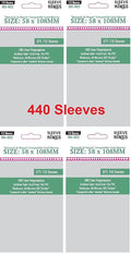 Sleeve Kings Betrayal At House Compatible Sleeves 58 X 108 mm by SleeveKings
