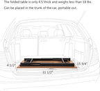 Need Small Folding Computer Desk, 31.5 Inch Writing Table, Sturdy Foldable Desk - Image 8
