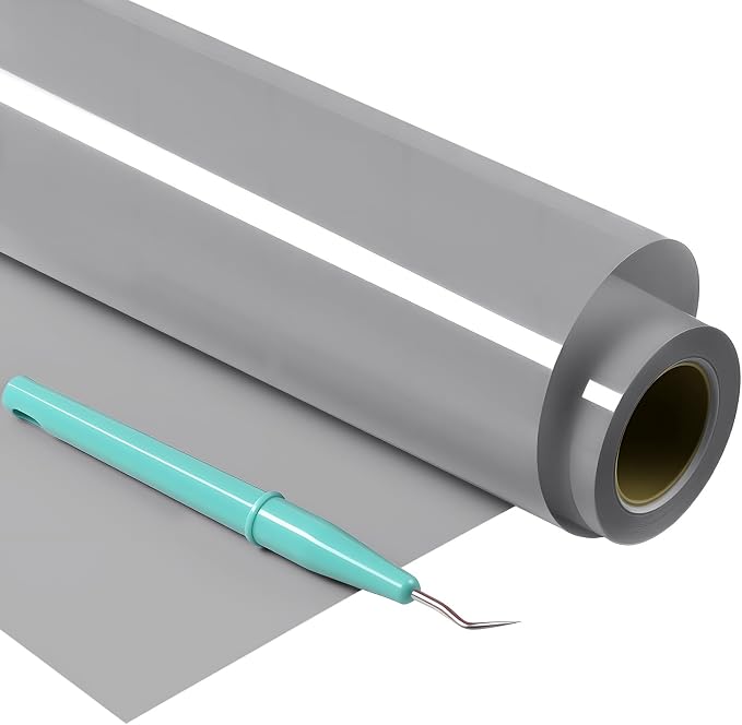 HTVRONT Silver Heat Transfer Vinyl Roll by HTVRONT