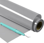 HTVRONT Silver Heat Transfer Vinyl Roll by HTVRONT