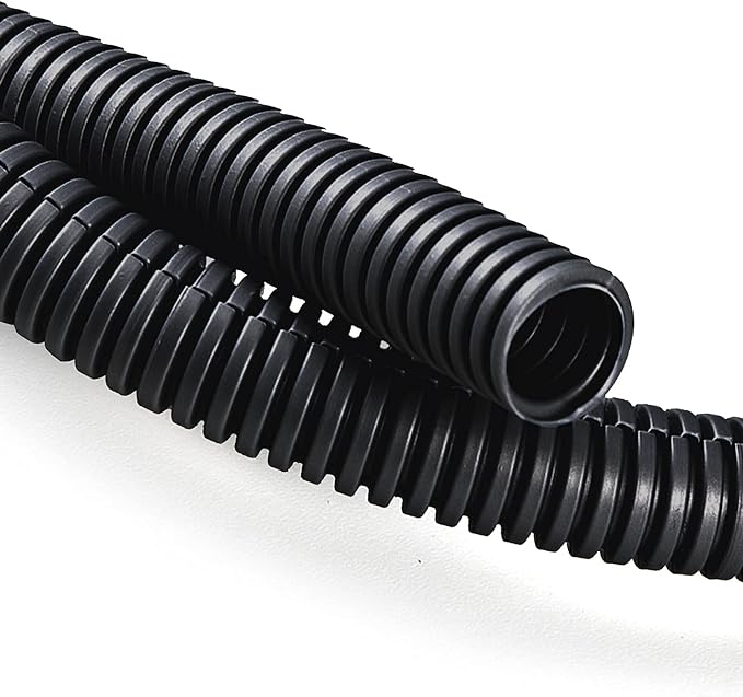 ZhiYo 20FT 1/4” Wire Loom Split Tubing Auto Wire Conduit Flexible Cover | High by ZhiYo