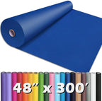 PerkHomy Blue Kraft Paper Roll 48" x 3 by PerkHomy