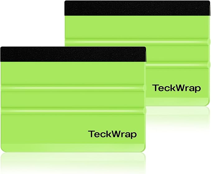 TECKWRAP 2 PCS Professional Felt Squeegee by TECKWRAP
