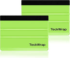 TECKWRAP 2 PCS Professional Felt Squeegee by TECKWRAP