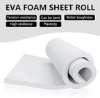 20mm Thick White Eva Foam Cosplay Sheets roll, 13.9" x 39" Premium eva Craft - Image 3