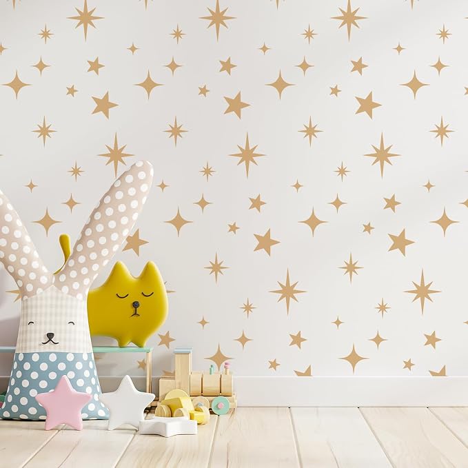 9pcs Star Stencils for Painting Plastic Twinkle Stars Drawing Stencils for - Image 3