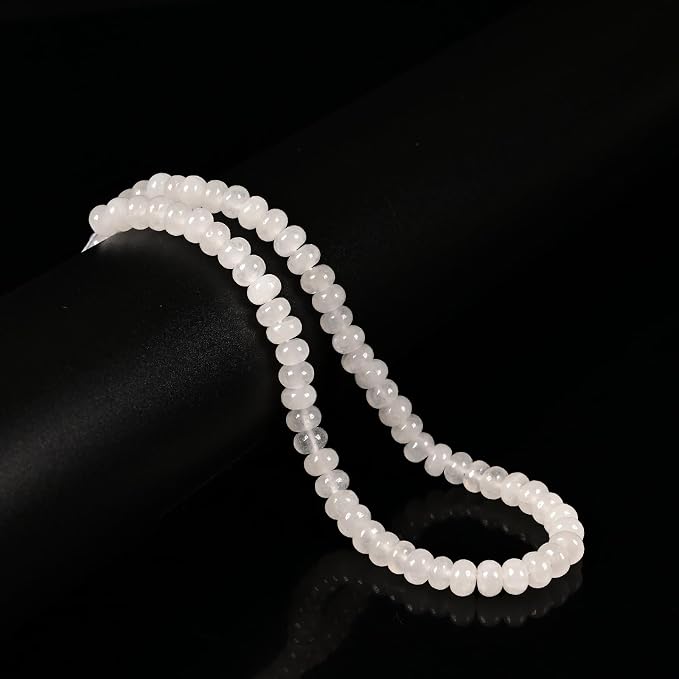 ICAI 4x6mm Natural Rondelle Beads – Loose Gemstone Spacers - Image 4