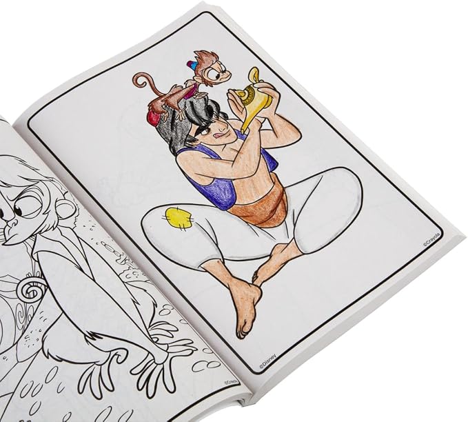 Crayola Coloring Book, Big Book of Disney Animation, 288 Coloring Pages - Image 6