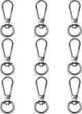 12pcs Swivel Push Gate Snap Hooks Clasps by TiSuit