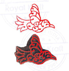 Royal Kraft Wooden Stamps DIY Fabric, Henna Printing Blocks THDtag009 - Image 4