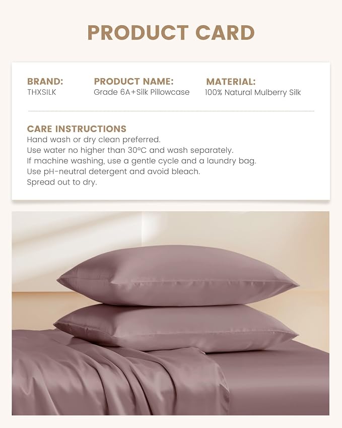 THXSILK Mulberry Silk Pillowcase - Image 8