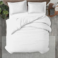 Kotton Culture 3 Pc 120"x120" Duvet Cover Set Super King Plus/Super Oversize by KottonCulture