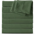 Maple&Stone Full Flat Sheet 6 Pack, Premium Soft & Breathable, Brushed by MapleStone