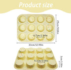 Silicone Muffin Pan 12-Cup Egg Bite Mold - Image 2