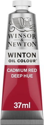 Winsor & Newton Winton Oil Color, 37ml Tube, Cadmium Red Deep Hue by WinsorNewton