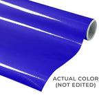 VViViD Brilliant Blue Gloss DECO65 Permanent Adhesive Craft Vinyl - Image 2