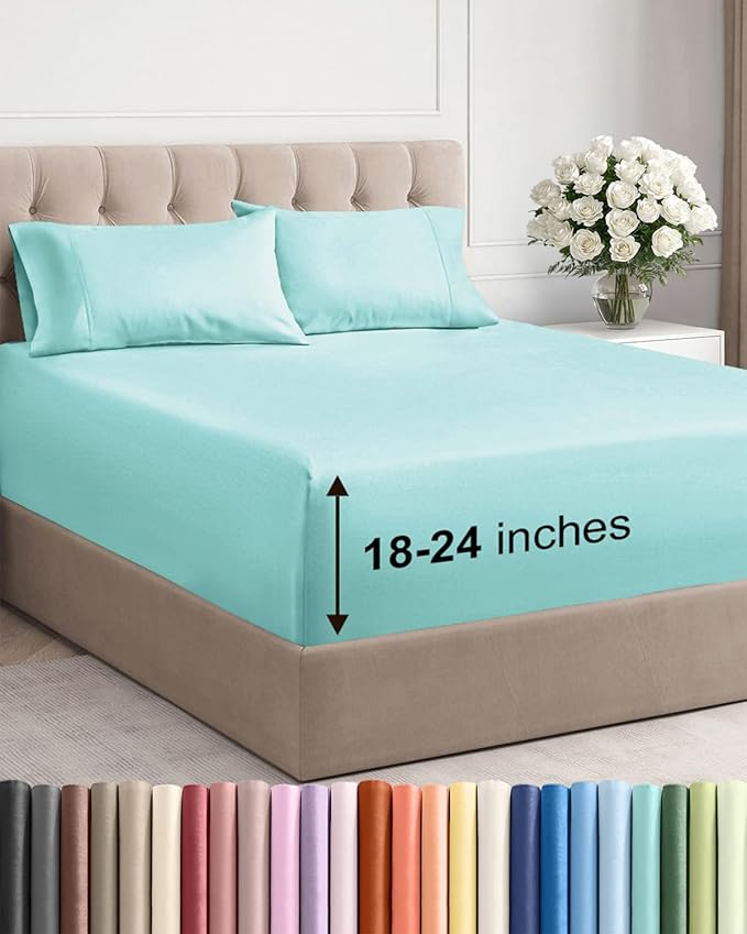 Extra Deep Queen Sheet Set by CGKUnlimited