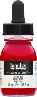 Liquitex Professional Acrylic Ink, 1-oz Jar, Rubine Red by Liquitex