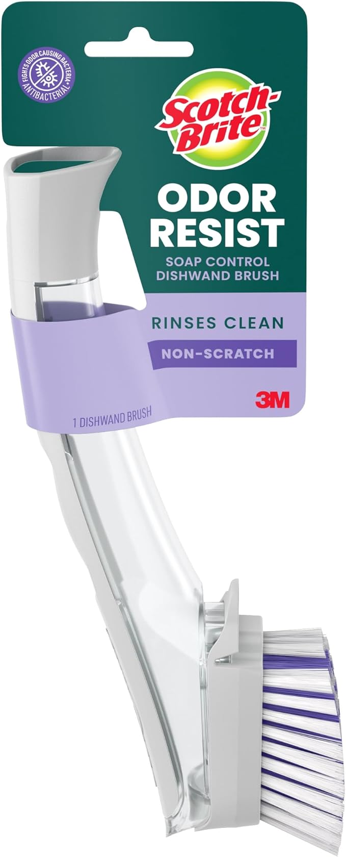 Scotch-Brite Odor Resist Soap Control Dishwand Brush, 1 Cleaning Dish Wand Brush by Unknown
