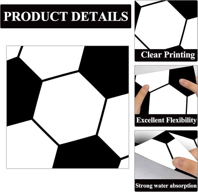 48Pcs Soccer Paper Plates and Napkins Sports Theme Party Decorations Sport - Image 4