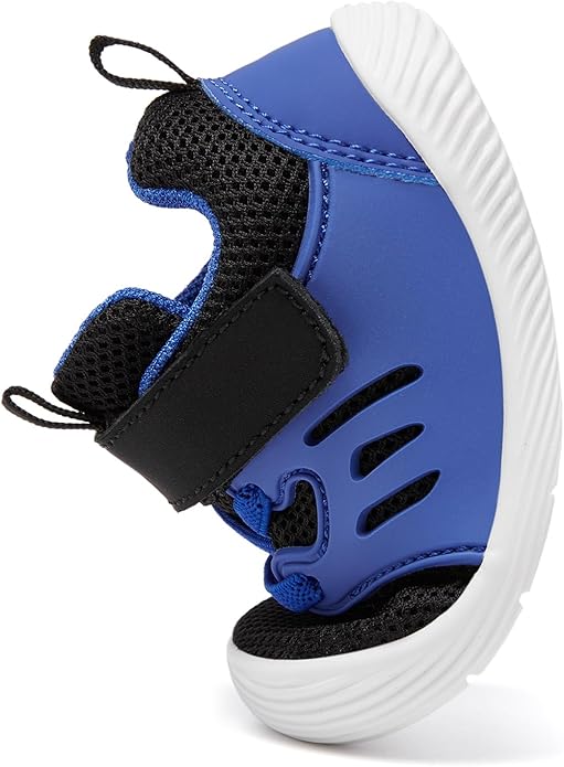 MORENDL Toddler Sneakers Baby Boys & Girls Barefoot Shoes Lightweight Breathable Walking Running Tennis Athletic Sport Shoes