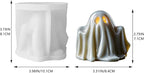 3D Halloween Ghost Molds for Candle Making, Resin Casting, & DIY Decor | - Image 2