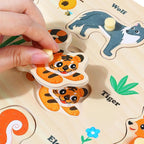 GRINNNIE Wooden Puzzles for Toddlers 3 4 5 Years Old, Montessori Toddler Toys - Image 4