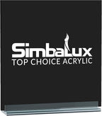 SimbaLux Acrylic Sheet Black Opaque Cast Plexiglass 12”x12” 1/4” Thick 6mm | - Image 9