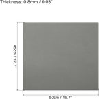 MECCANIXITY EVA Foam Sheets Grey 19.7 Inch x 17.7 Inch 0.8mm Thick Crafts Foam - Image 2