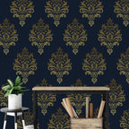 Damask Stencils for Walls 12inch Corner Border Stencil Large Texture Stencils - Image 7