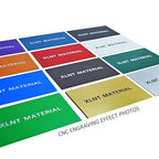 XLNT TECH Engraving Plastic Sheets, 12 Pack 7" x 11" 2-Ply ABS Double Color - Image 3