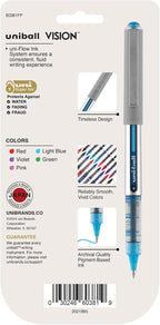 Uni-Ball 60381PP Vision Rollerball Pens, Fine Point, Fashion Colors - Image 9