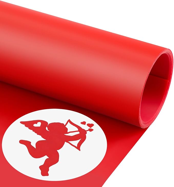 TransWonder Red-Puff-Vinyl-Heat-Transfer by TransWonder