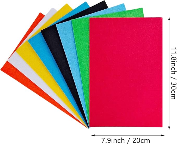 Jtnohx Stiff Felt, 2mm Thick Felt Sheets - Image 3