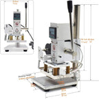 Upgraded Hot Foil Stamping Machine 10x13cm Leather Bronzing Pressure Mark - Image 7