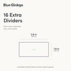 BLUE GINKGO 16 Dividers - Image 2