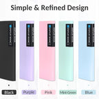 Sooez Art Portfolios 9"x12", 40 Pockets Large Portfolio Folder Display 80 Pages - Image 3