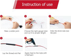 Nilight 130 Pcs 3:1 Heat Shrink Tubing Kit Dual Wall Adhesive Sleeve Tube - Image 4