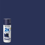 Rust-Oleum Painter's Touch 2X Ultra Cover Spray Paint, Satin Midnight Blue | - Image 2