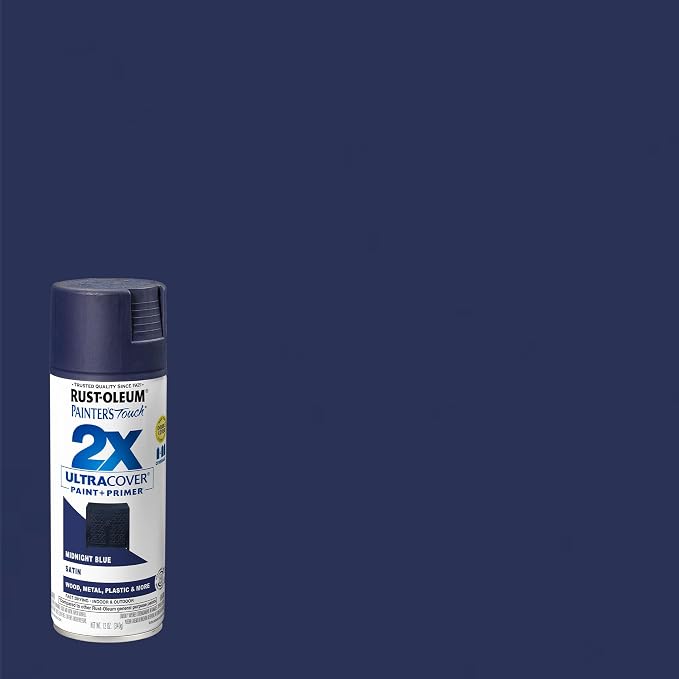 Rust-Oleum 334091 Painter's Touch 2X Ultra Cover Spray Paint, 12 oz, Satin - Image 2