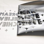 guangyintong Heat Transfer Vinyl Silver HTV Rolls, Glossy Surface HTV Vinyl - Image 5