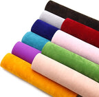 David accessories Double Sided Felt Velvet Soft Fabric 10 Pcs 7.7" x 12.9" by David+accessories