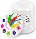 Hulameda 32pcs Paint Palettes, Paint Tray Palettes, Paint Trays by Hulameda