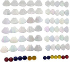 Esweny 12 Flower Stained Glass Mosaic Tiles - Image 6