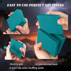 100 Count Card Sleeves for Trading Cards, Mint Green Deck Card Sleeve, Premium - Image 7